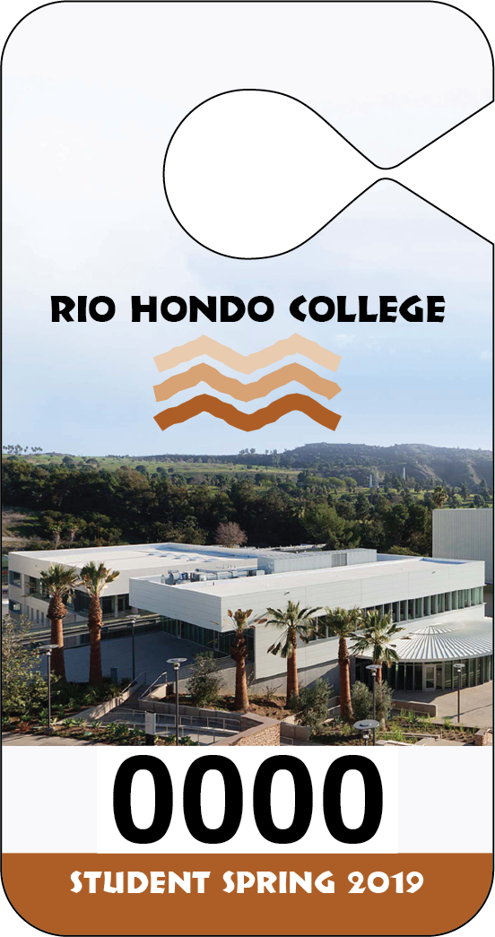 Rio Hondo College Premium Full Color Hanger